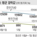 축산물 출하정보＜소＞(10월10일~10월14일) 이미지