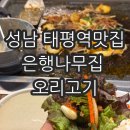 태평산장 | 성남 태평역맛집 은행나무집 돌판오리고기