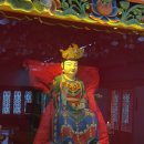 평창 상원사 문수전 목조제석천왕상 이미지