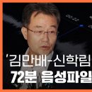 윤석열의 이준석, 국민의 짐 녹취록 폭로 물타기 - 김만배 신학림 인터뷰 녹취록 허위로 몰아가기 이미지