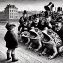 입큰개구리 이미지