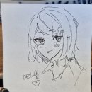 미르캣 | 20250810 부산 일러스타 페스 일요일 후기(feat.체인소맨 트윈)💜❤️