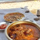 군산 선유도 옥이네 포차, 몽돌해수욕장 바다 뷰 해물라면 맛집 후기