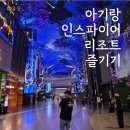 9개월 아기랑 인스파이어 리조트, 고래 미디어아트 보여주기, 아기 첫 수영장 스플래시 베이 경험