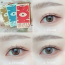 미즈안경원 | 젬아워렌즈 헤스티아 데미테르 셀렌느 3종 홍채 혼혈 렌즈 추천