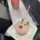 파리바게뜨 당산역삼성점 | 파리바게트 크리스마스 케이크 : 롤링 인 루돌프