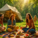 카누마을 캠핑장 앞 이미지