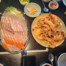 노량진 수산시장 한강뷰 진주식당 : 이레상회, 호남상회(모듬회, 새우구이, 튀김, 매운탕 등)