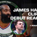 What happened in James Harden's debut with the Clippers? 이미지