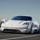 Porsche Mission E: An Electric-Car Missile With Tesla In The Crosshairs by Chuck Tannert 이미지