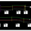 [ 토목 / 단지설계 / DAS 관련 ] 횡단면도 나누기 이미지