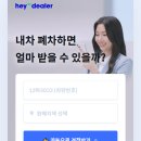 헤이딜러 폐차 후기