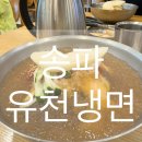 유천칡냉면 | [솔직후기] 송파 웨이팅있는 칡냉면 전문점 ‘유천냉면 본점’ - 내돈내산