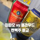 오늘맥주 | 편의점 맥주 비교 후기, 칭따오와 클라우드, 오늘의 한 캔은?