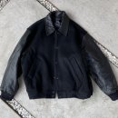 멜로우블랙 | [커스텀멜로우] 25FW 바시티 자켓 블랙 후기