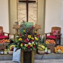 2025년 추수감사주일 강단장식 이미지