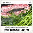 [양산 맛집] 양산 원동 미나리 삼겹살 추천, 원동 예경농원 3번 집 | 내돈내산 솔직후기 ❤️