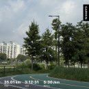 35 | 춘천마라톤, 마지막 35km 모의고사 훈련 후기