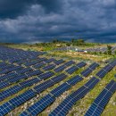 청정 태양광발전소 이미지