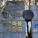 호수청구아파트 앞 네이버블로그