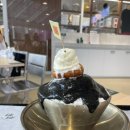 무신사 메가스토어 푸드가든 쭈악쭈악 개성주악 디저트 흑임자빙수 존맛 후기