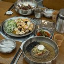 냉천막국수 선샤브칼국수