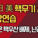 美日 美 핵무기 사용 도상연습/한국은 핵우산 배제, 난리났다 ﻿강신업TV 이미지