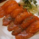 미식가의 연어 이미지