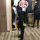 인터오션 트라이온 드라이슈트 T-100 코듀라 내돈내산 후기