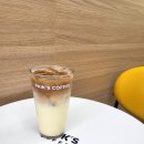 빽다방 메뉴추천 바나나카페라떼, 크룽지 후기 ( 대전대동점 )