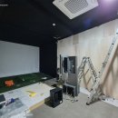 전주스크린골프 | 전북 전주시 완산구 가정용 스크린골프 설치 공간 요건｜천장고·폭·깊이 치수 기준