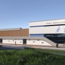 실내게이트볼장 배드민턴장 이미지