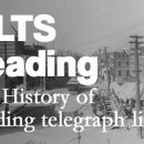 IELTS Reading Passage 092 - The History of building telegraph lines 이미지