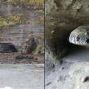 제주 송악산 해안 일제 동굴진지 이미지