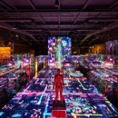 미디어아트<오로라를 이미지