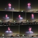 'BTS 드론쇼' 韓·美 밤하늘을 수놓다...유비파이, 한국 드론기술 위용