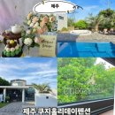 제주도 단체가족펜션 그날제주 | 제주대가족독채온수풀빌라 성산풀빌라추천 쿠지홀리데이펜션