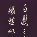 白髮三千丈(백발삼천장)(✍) 이미지