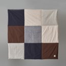 위라인(WEE:LINE) | 바치 라인 퀄팅 블랭킷, 이니셜 자수 베개 (bacci - line quilt blanket, lnitial pillow)