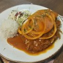 광주 용봉동 돈까스 맛집 '필링돈까스 용봉본점' 수제양파돈까스 베이컨 폭탄! 크림파스타