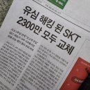 skt 유심 교체 및 명의 도용 방지 서비스 유심 보호 서비스 사용 후기