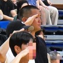 해군사관후보생 입영한 이재용 회장 장남의 &#39;경례&#39; 이미지