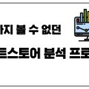 아이템 스카우트를 넘어서는 스마트스토어 분석 프로그램은...?
