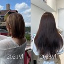 붙임머리로 머리 기르는 과정 청담 붙임머리 프리티살롱 찐 후기