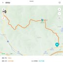 금호남4구간:활인동치~부귀산~질마재~가정고개~기죽재~모래재 18Km 이미지