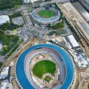 Korea , Seoul , Jamsil Stadium being converted into a baseball stadium (3) 이미지