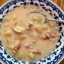 clam chowder 이미지
