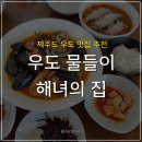 해녀며느리 | 우도 맛집추천 우도 물들이 해녀의 집 내돈내먹 후기 메뉴추천