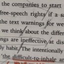 (일영)the리딩, p84, 'an infringement on cigarette companies freedom of speech' 이미지