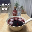 비율 | 복소사 레시피 | 복분자 소주 토닉워터 비율, 도수, 맛 후기